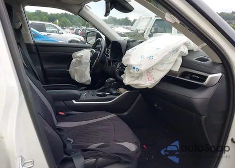 2021 Toyota Highlander Xle z USA, uszkodzony, nr VIN 5TDHZRBH9MS551417